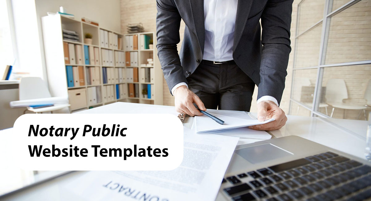 Notary Public Website Templates