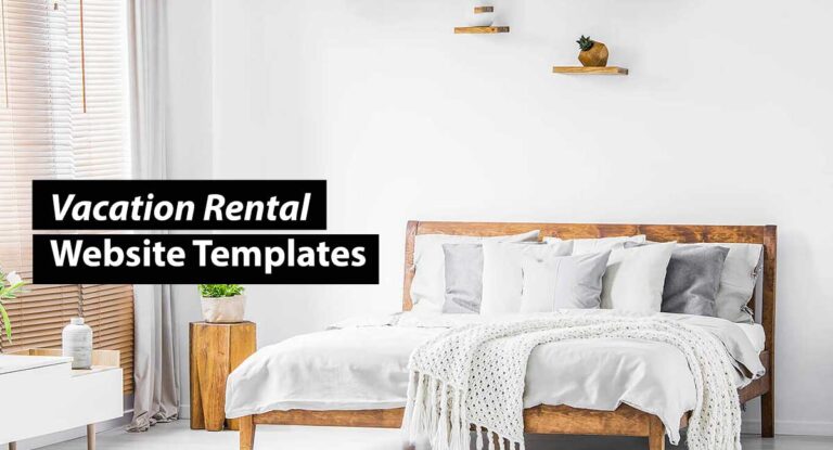 Vacation Rental Website Templates